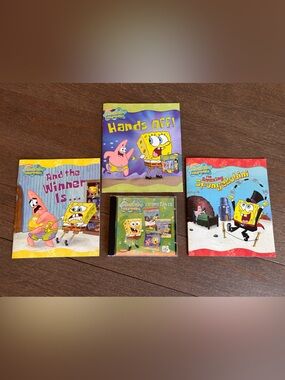 2004‎ SpongeBob SquarePants Kids Book & CD Set